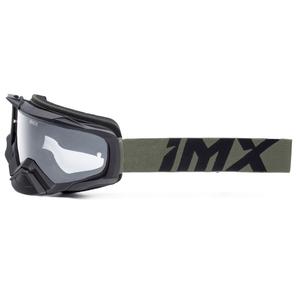 Gafas de motocross iMX Dust negro-bronce con plexiglás transparente