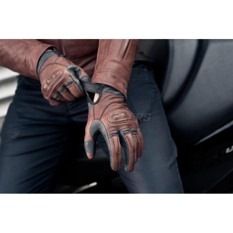 Guantes marrones Shima Caliber