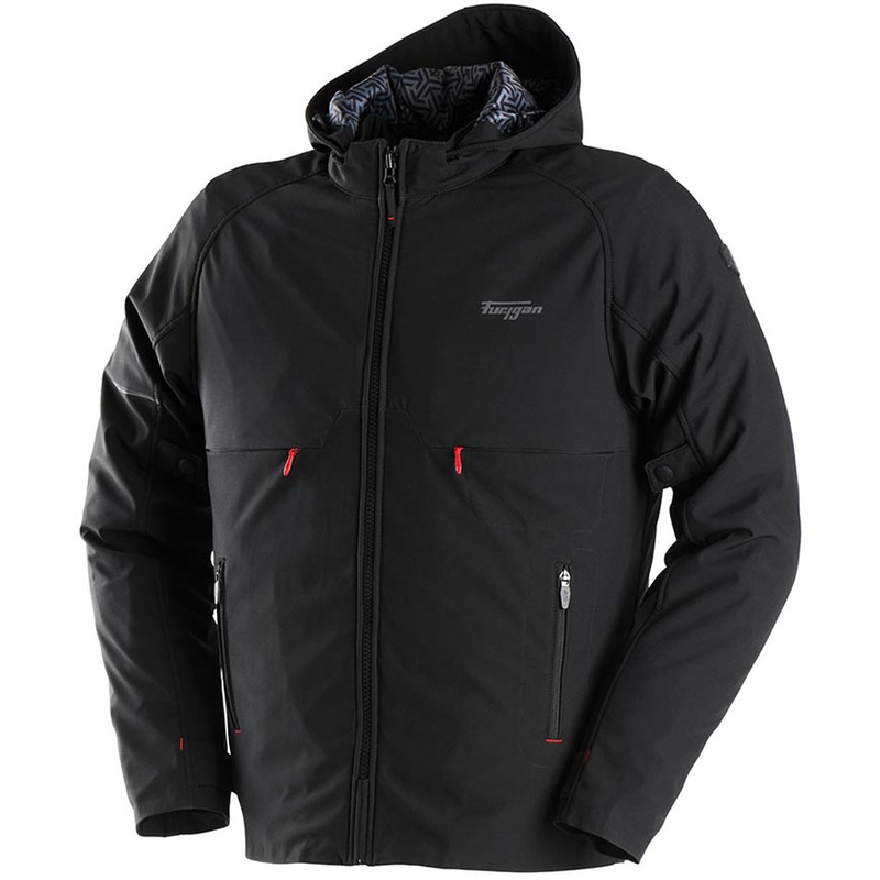 Chaqueta de moto Furygan Addax negra