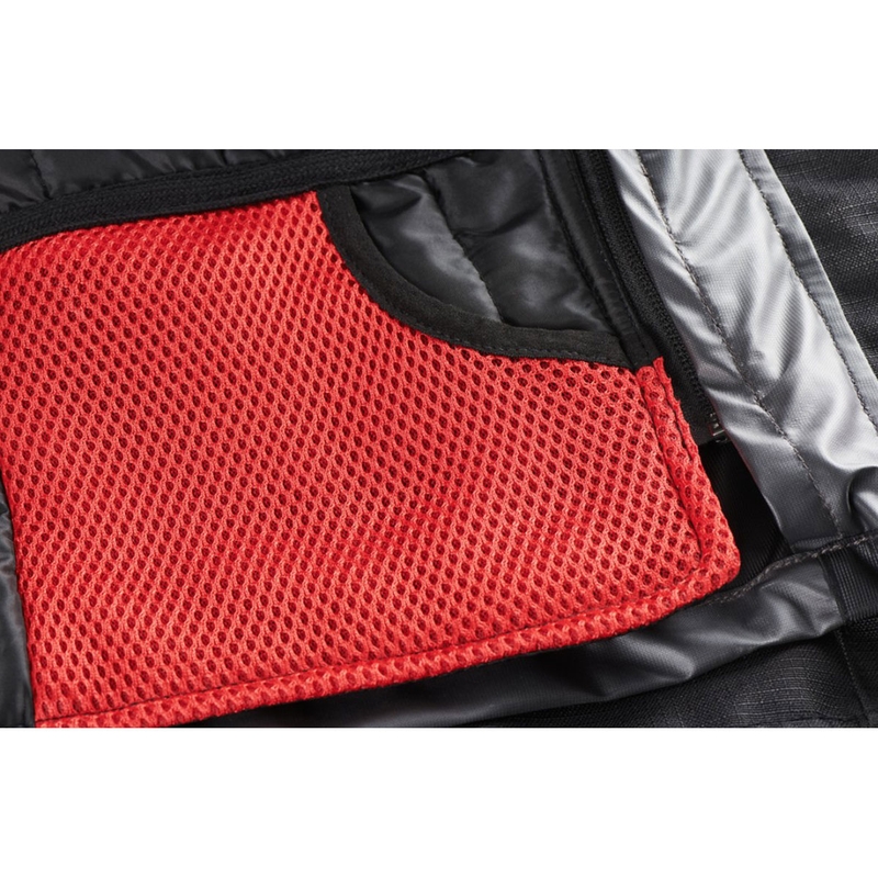 Chaqueta de moto 3 en 1 para mujer Furygan Odessa Vented en color negro y blanco