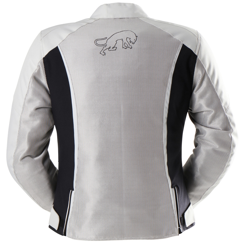 Chaqueta de moto para mujer Furygan Odessa Vented 3 en 1 beige-negro