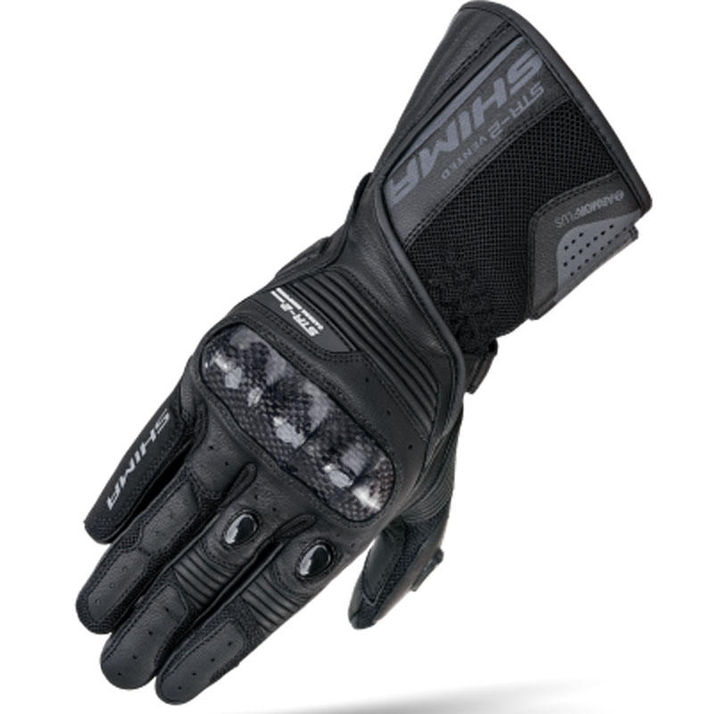 Guantes de moto Shima STR-2 Vent negros