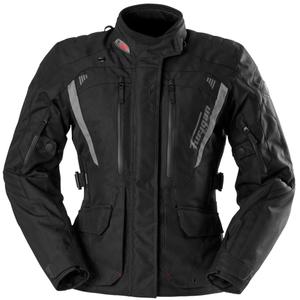 Chaqueta de moto para mujer Furygan Apalaches Lady Evo en color negro y gris