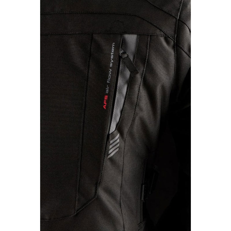 Chaqueta de moto para mujer Furygan Apalaches Lady Evo en color negro y gris