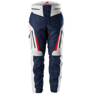 Pantalones de moto Furygan Killington azul-beige-rojo