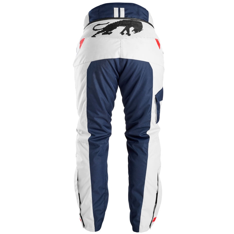 Pantalones de moto Furygan Killington azul-beige-rojo