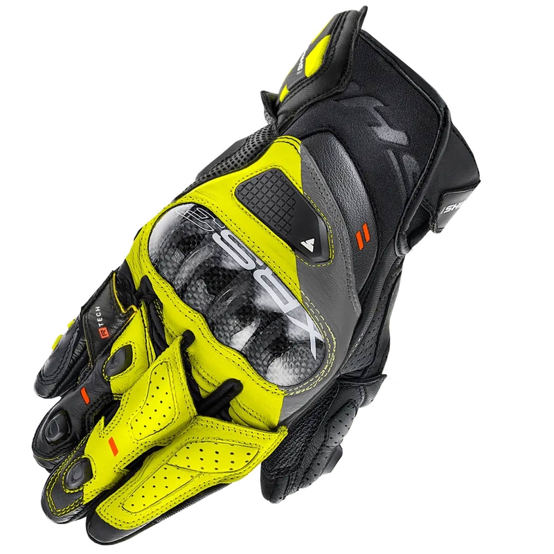 Guantes de moto Shima XRS-3 amarillo fluorescente