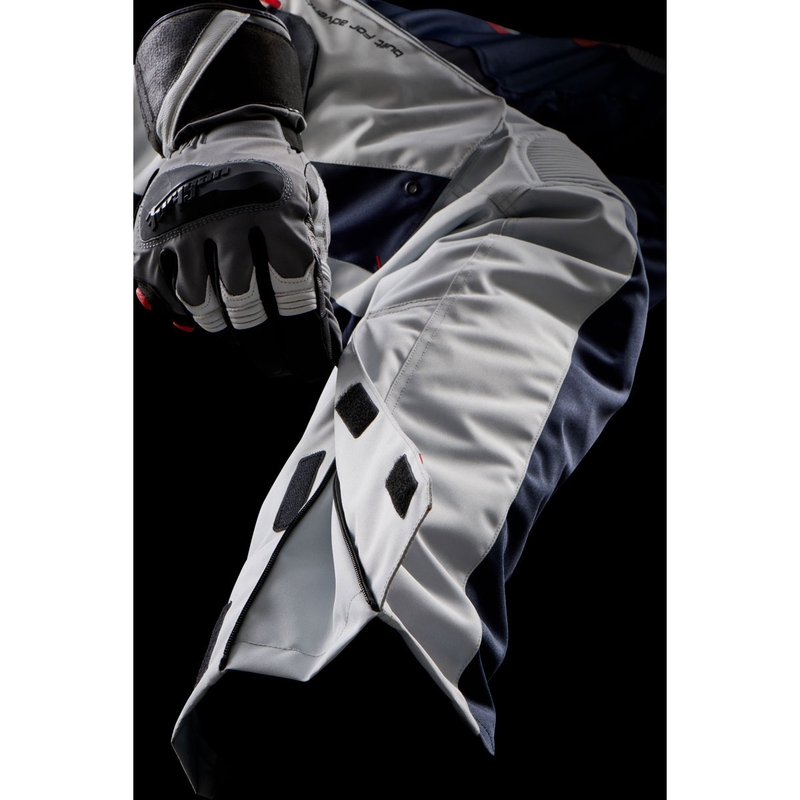Pantalón de moto para mujer Furygan Killington Lady azul-beige-rojo