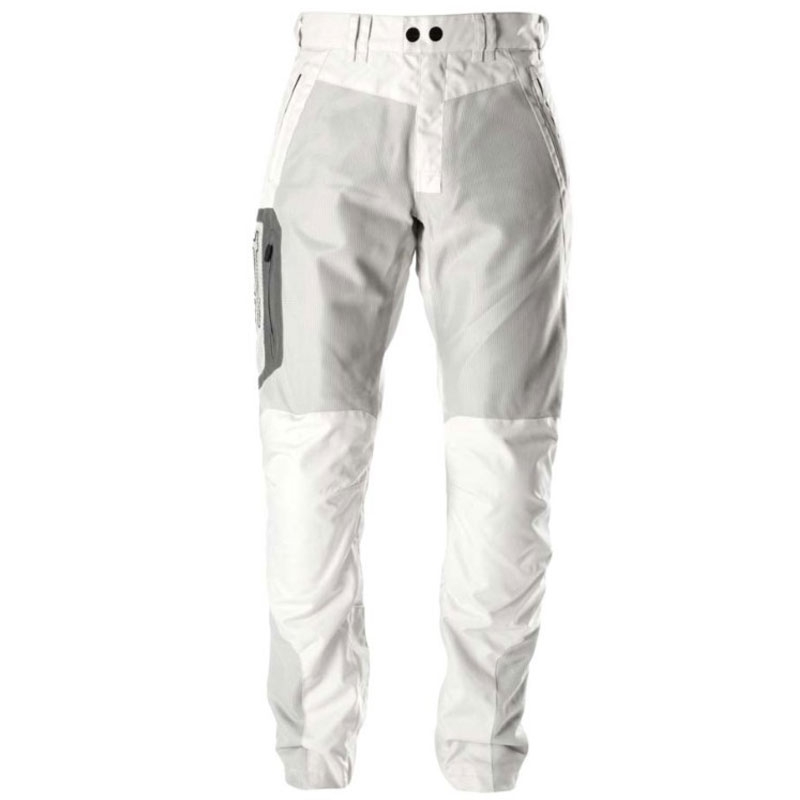 Pantalones de moto Furygan Ciaran beige-gris