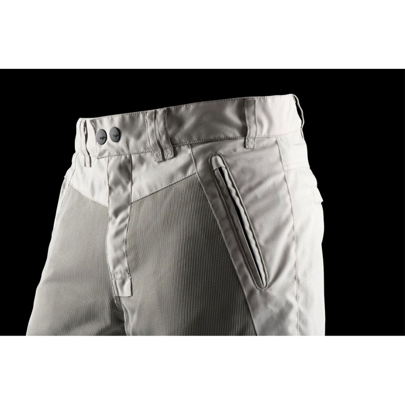 Pantalones de moto Furygan Ciaran beige-gris