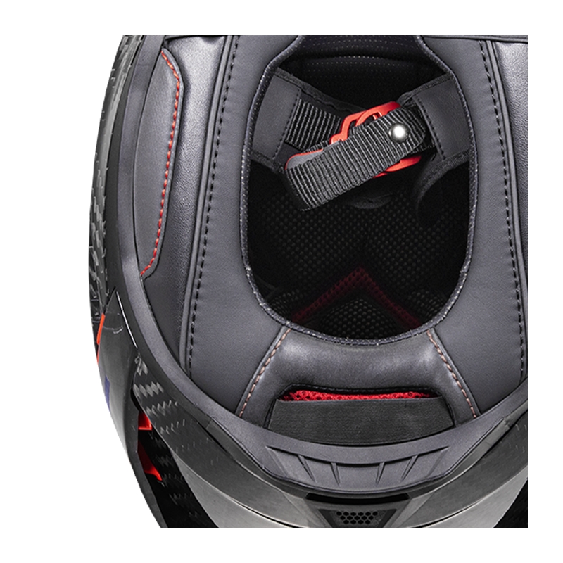 Casco integral para moto LS2 FF807 Dragon Carbon negro mate