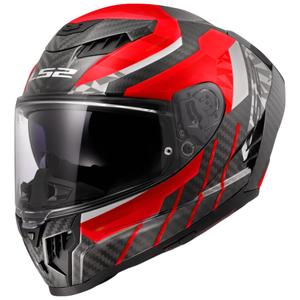 Casco integral para moto LS2 FF807 Dragon Trax rojo