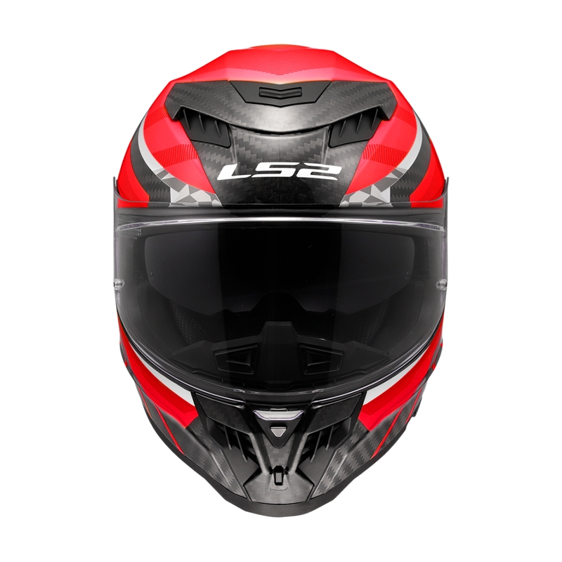 Casco integral para moto LS2 FF807 Dragon Trax rojo
