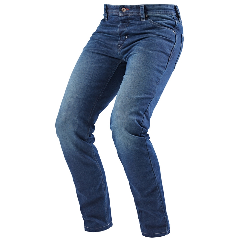 Pantalones vaqueros rectos para moto Furygan D12 X Kevlar® azules