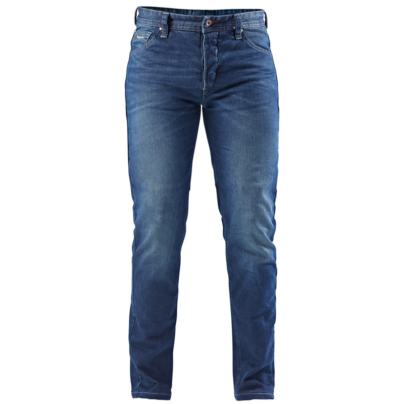 Pantalones vaqueros rectos para moto Furygan D12 X Kevlar® azules