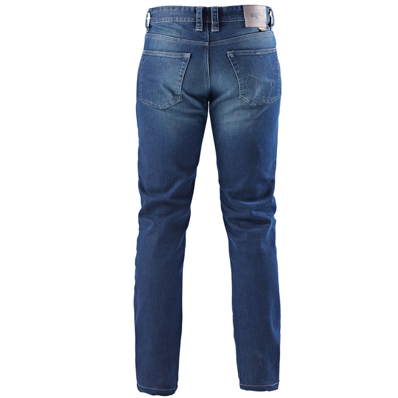 Pantalones vaqueros rectos para moto Furygan D12 X Kevlar® azules
