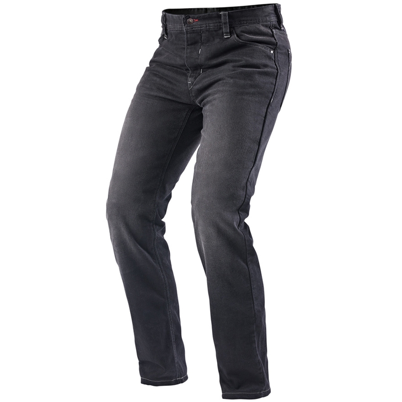 Pantalones vaqueros rectos de moto Furygan D12 X Kevlar® negros