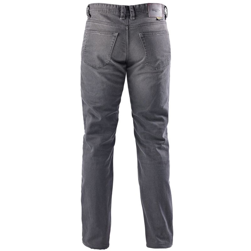 Pantalones vaqueros rectos de moto Furygan D12 X Kevlar® grises