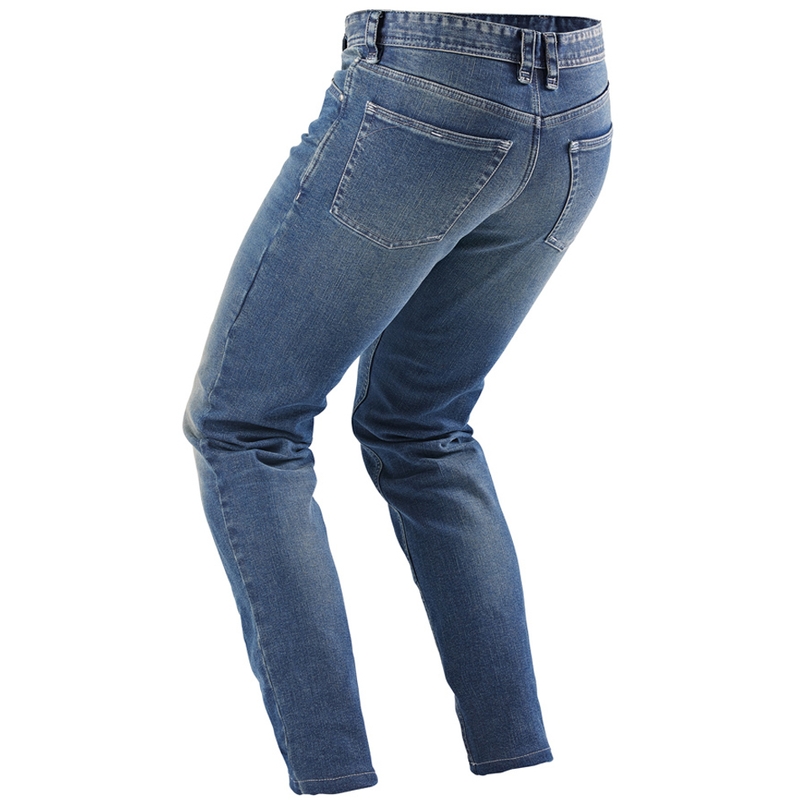 Pantalones vaqueros rectos para moto Furygan D12 X Kevlar® Azul claro lavado