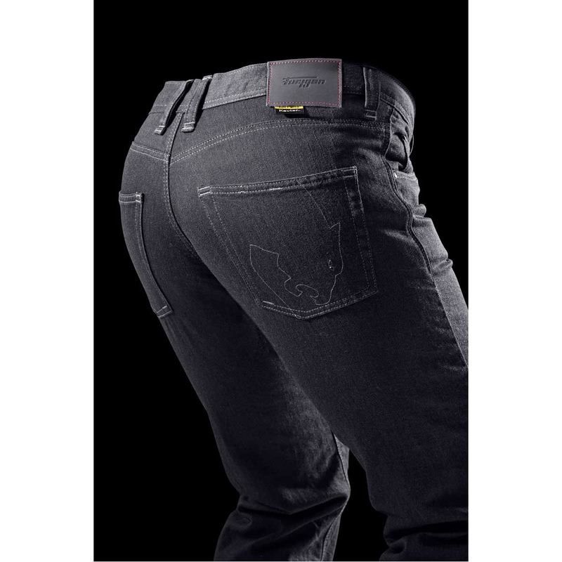 Pantalones vaqueros rectos de moto Furygan K12 X Kevlar® Gris oscuro