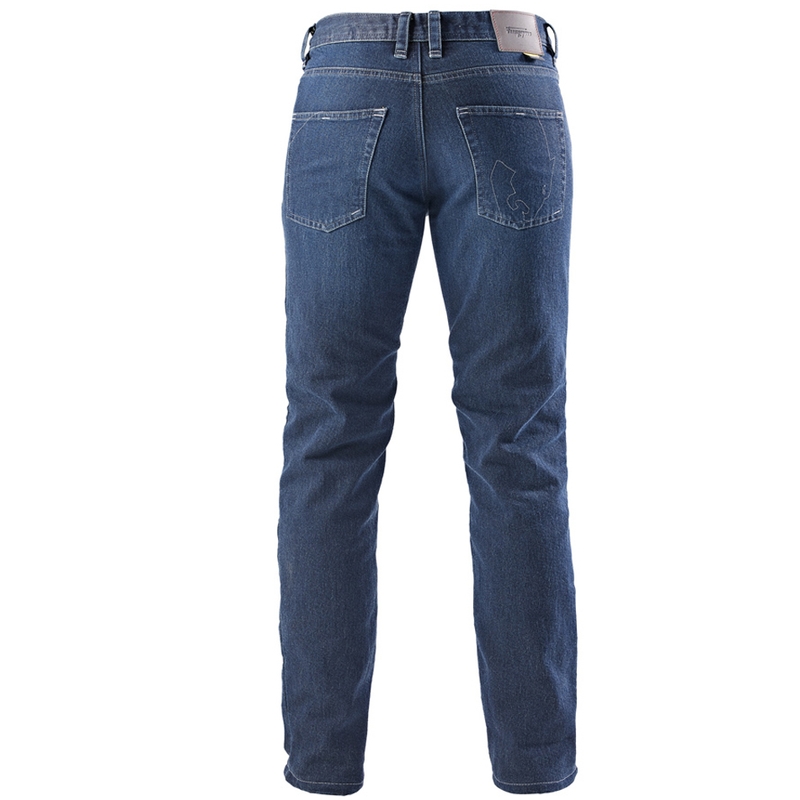Pantalones vaqueros rectos para moto Furygan K12 X Kevlar® azules