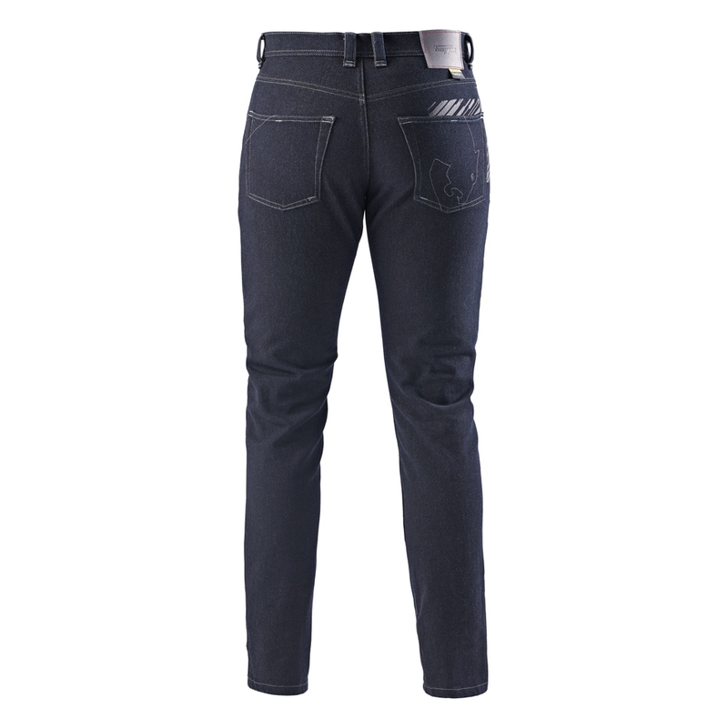 Pantalones vaqueros de moto ajustados Furygan Tyron X Kevlar® azul oscuro