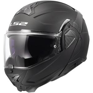 Casco de moto abatible LS2 FF910 Advant II Solid negro mate