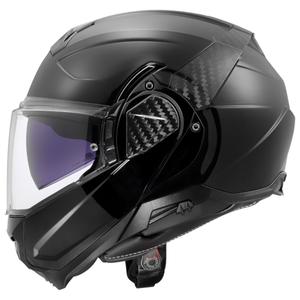Casco de moto abatible LS2 FF910 Advant II Negro sólido