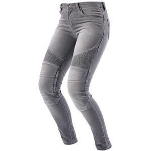 Vaqueros de moto para mujer Furygan Purdey Evo Slim en color gris