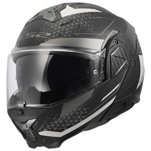 Casco de moto abatible LS2 FF910 Advant II Astral gris mate