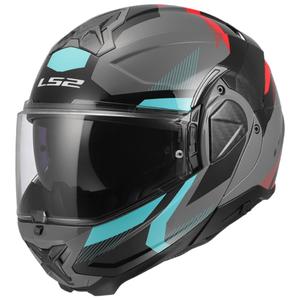 Casco de moto abatible LS2 FF910 Advant II Triple Nardo gris
