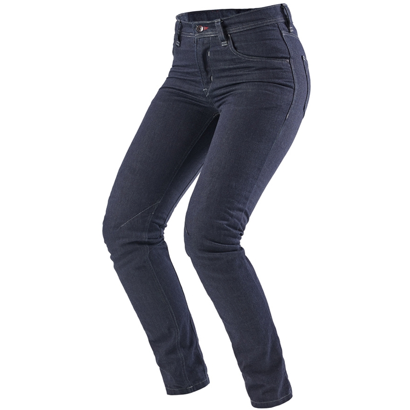 Pantalones vaqueros de moto Furygan Nikita X Kevlar® Mom Fit para mujer, color azul oscuro