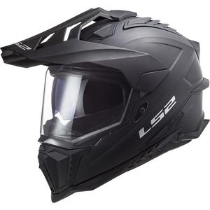 Casco de moto enduro LS2 MX701 C Explorer Solid negro mate