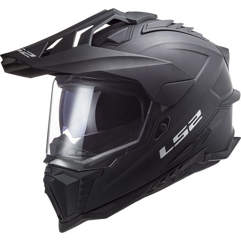 Casco de moto enduro LS2 MX701 Explorer Solid negro mate