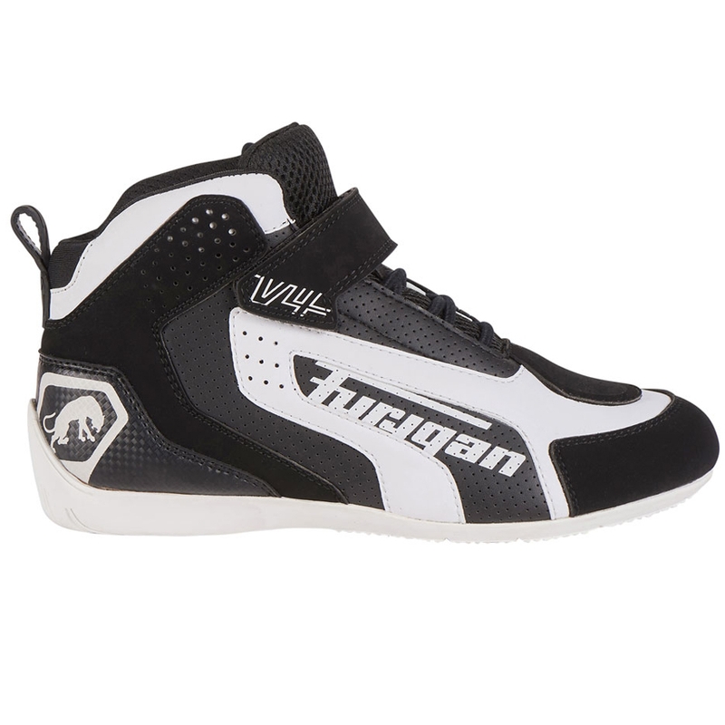 Botas de moto ventiladas Furygan V4 en color negro y blanco
