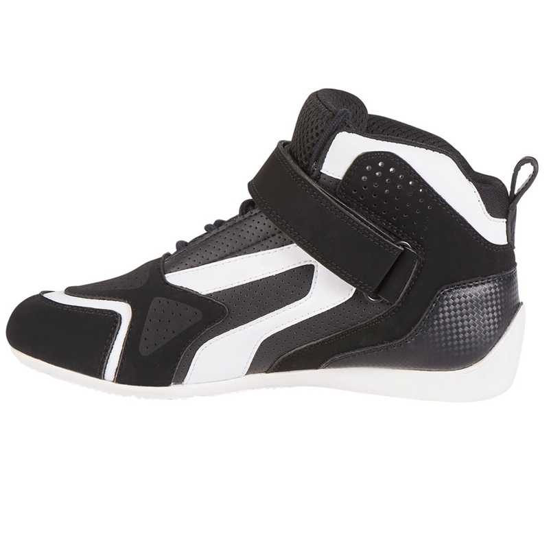 Botas de moto ventiladas Furygan V4 en color negro y blanco