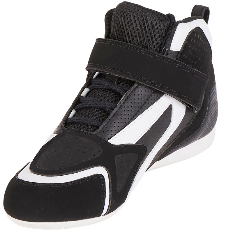 Botas de moto ventiladas Furygan V4 en color negro y blanco