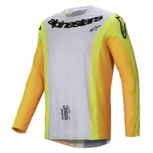 Maillot Motocross Alpinestars Techstar Melt amarillo y negro