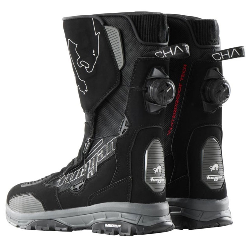 Botas de moto Furygan Chattan D3O® WP negras