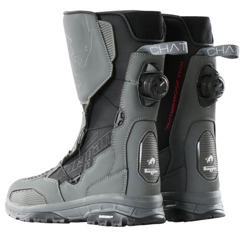 Botas de moto Furygan Chattan D3O® WP gris-negro