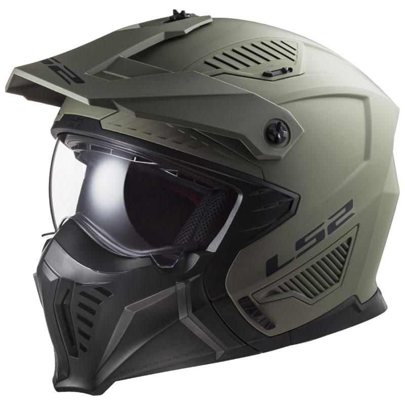 Casco de moto LS2 OF606 Drifter Solid arena mate