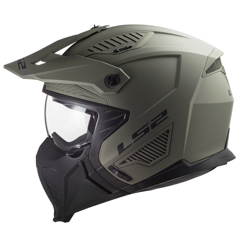 Casco de moto LS2 OF606 Drifter Solid arena mate