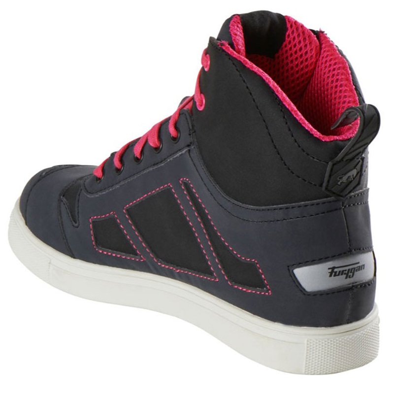 Botas de moto Furygan Angie D3O® negro-rosa
