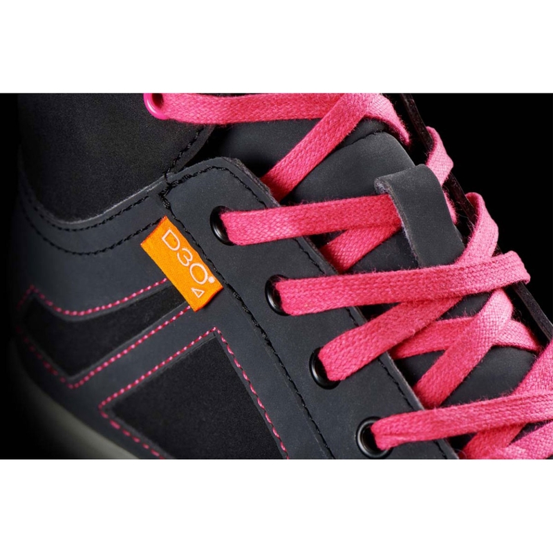 Botas de moto Furygan Angie D3O® negro-rosa