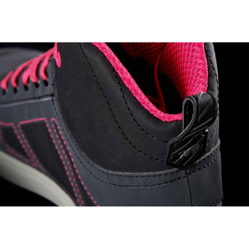Botas de moto Furygan Angie D3O® negro-rosa