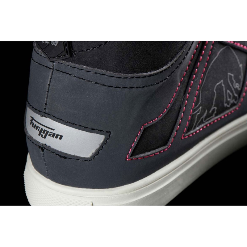 Botas de moto Furygan Angie D3O® negro-rosa