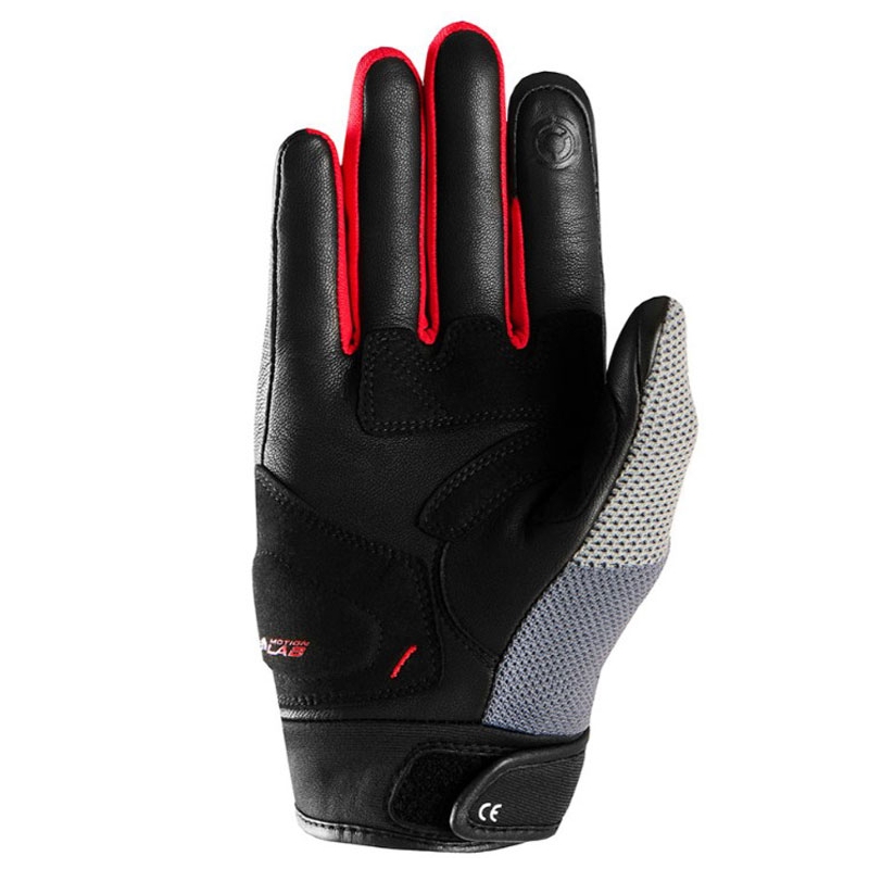 Guantes de moto Furygan Jack negro-gris-rojo