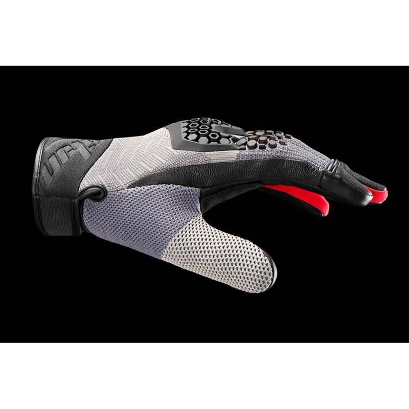 Guantes de moto Furygan Jack negro-gris-rojo