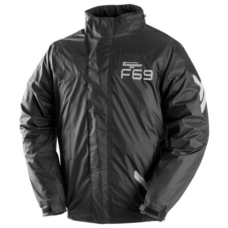 Chaqueta impermeable Furygan Tornado negra