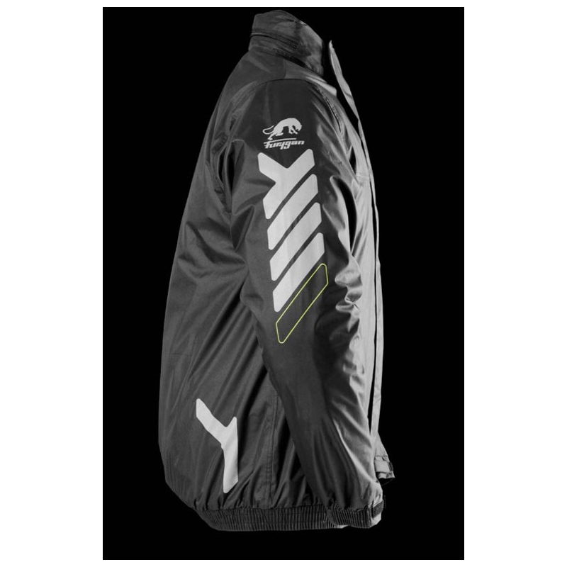 Chaqueta impermeable Furygan Tornado negra